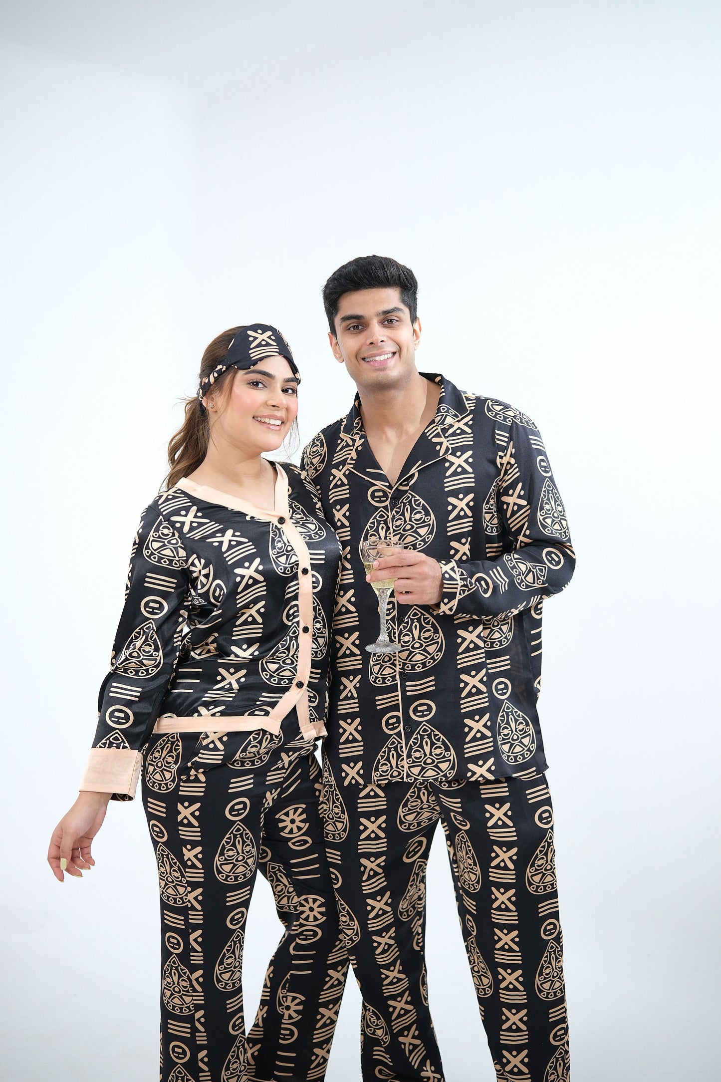 Snooze in Style – Couple Matching Lounge Set