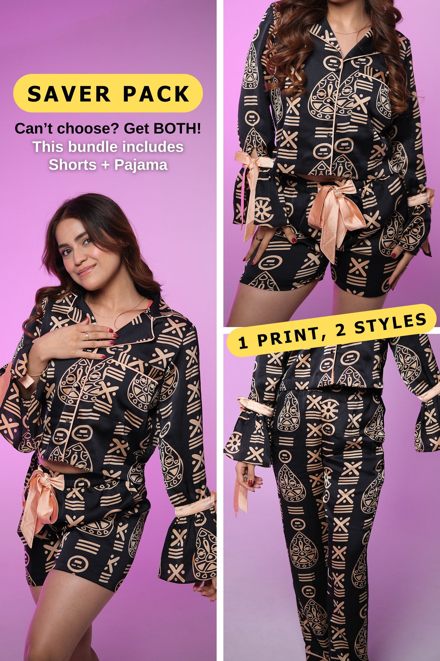 Snooze with a Twist – Shorts Lounge Set