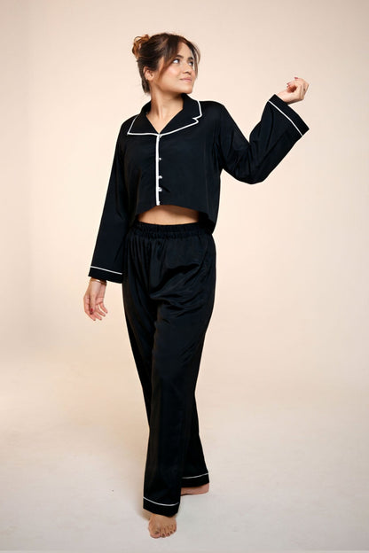 Cloud Nine – Cropped PJ Lounge Set