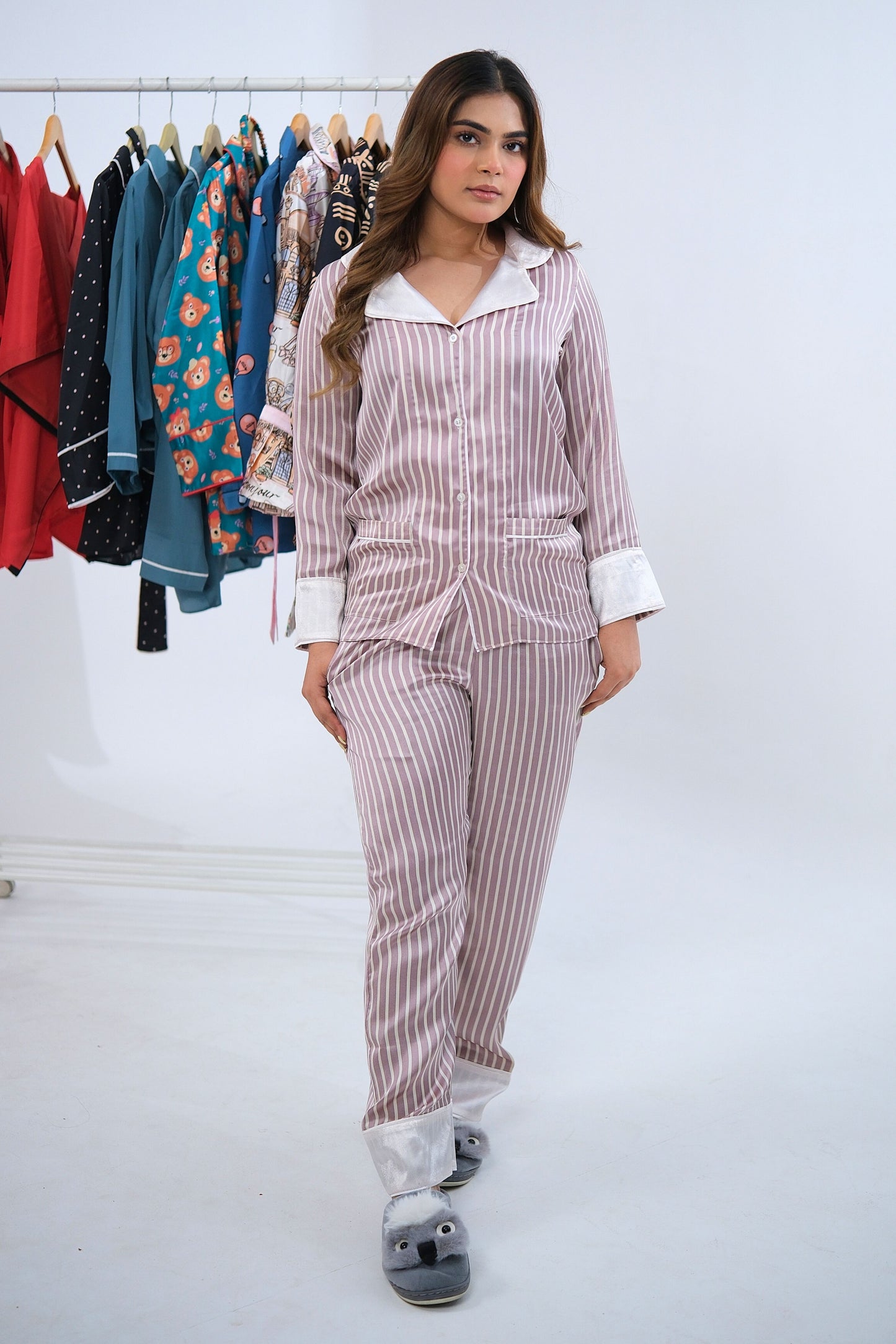 Day Dream – PJ Stripes Lounge Set