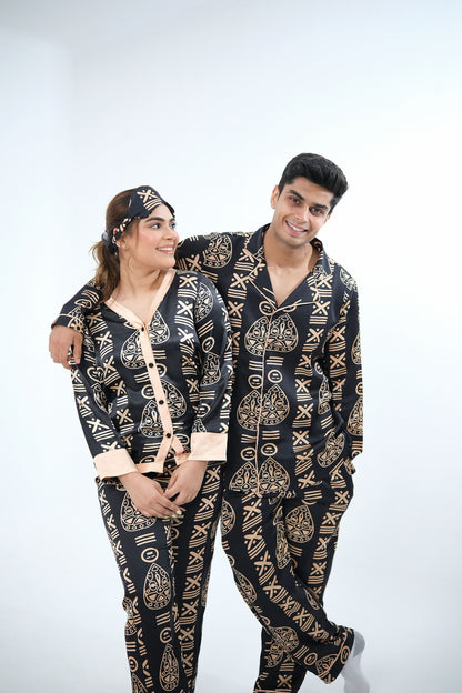 Snooze in Style – Couple Matching Lounge Set