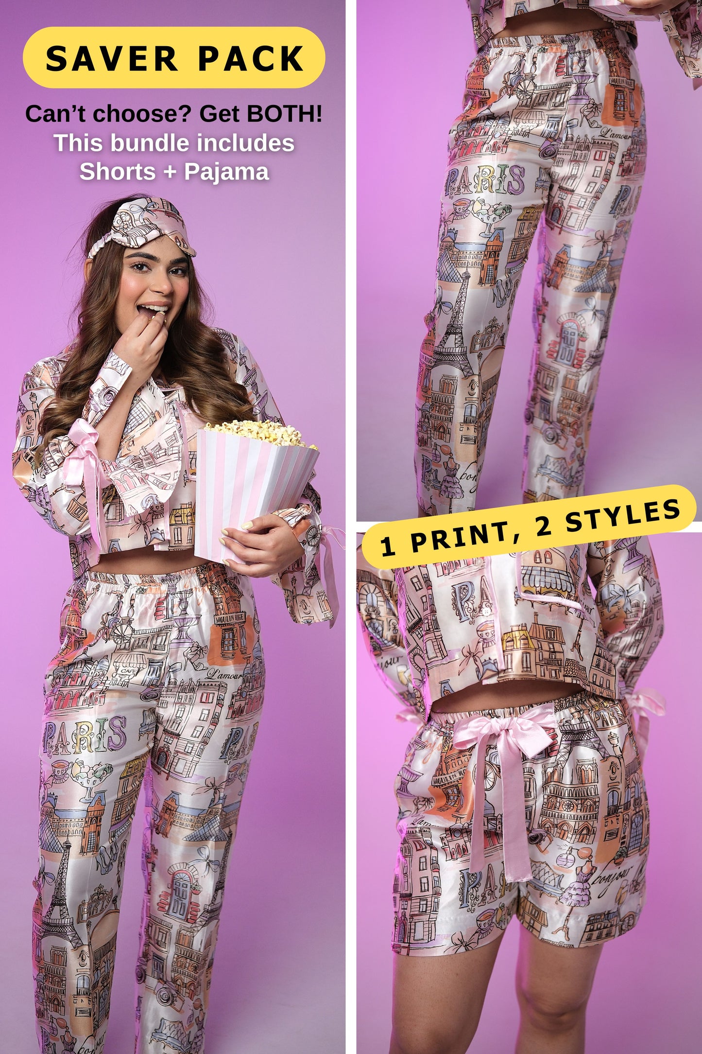 Bonjour in Paris – PJ Lounge Set