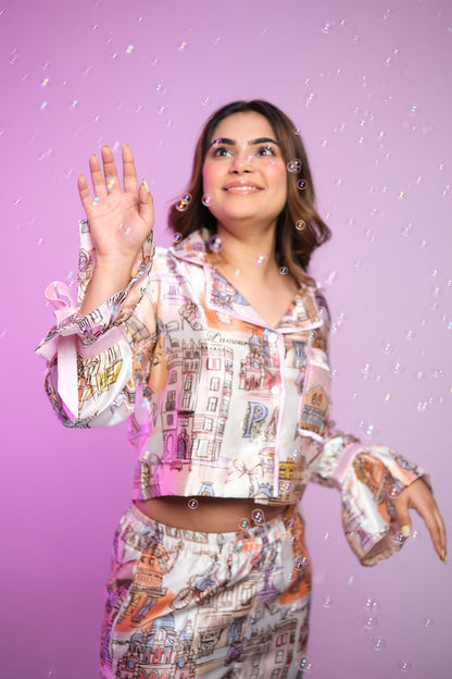 Bonjour in Paris – PJ Lounge Set