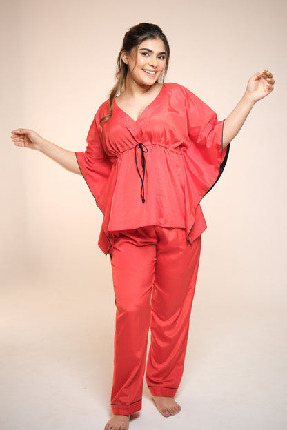 Weekend Vibe – Kaftan Pajama Lounge Set