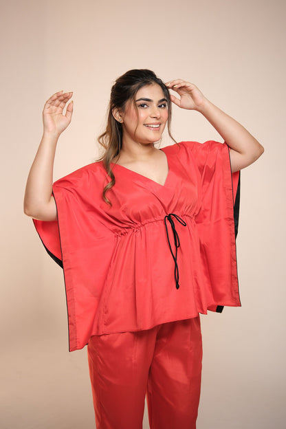 Weekend Vibe – Kaftan Pajama Lounge Set