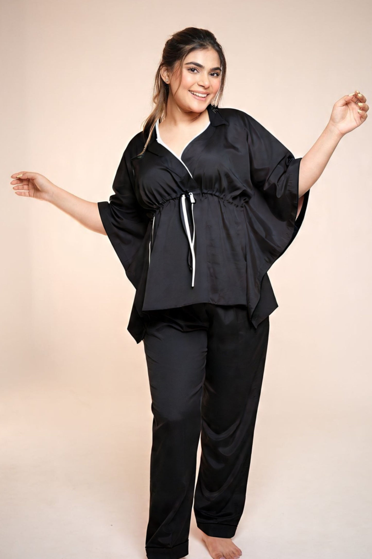 Weekend Vibe – Kaftan Pajama Lounge Set