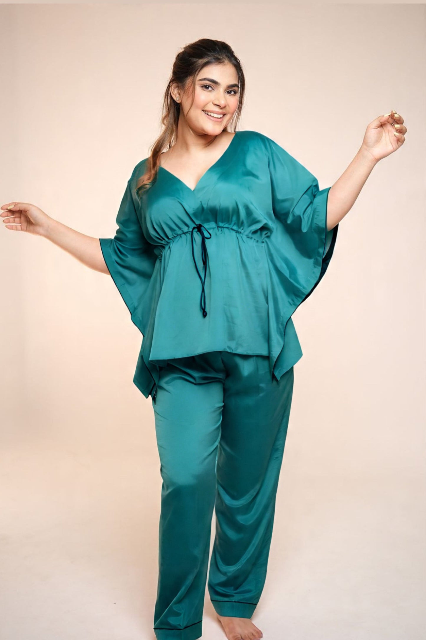 Weekend Vibe – Kaftan Pajama Lounge Set